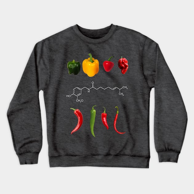 Capsaicin Crewneck Sweatshirt by MarceloMoretti90